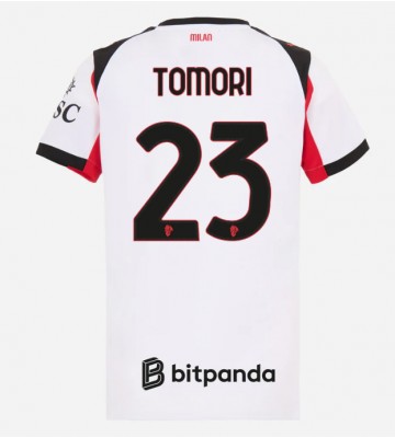 AC Milan Fikayo Tomori #23 Replica Away Stadium Shirt for Women 2025-26 Short Sleeve